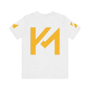 Camiseta gráfica unissex estilosa, camiseta minimalista, uso casual, camiseta do dia a dia, presente para amigos, moda verão