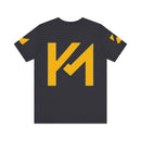 Camiseta gráfica unissex estilosa, camiseta minimalista, uso casual, camiseta do dia a dia, presente para amigos, moda verão