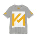 Camiseta gráfica unissex estilosa, camiseta minimalista, uso casual, camiseta do dia a dia, presente para amigos, moda verão