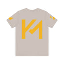 Camiseta gráfica unissex estilosa, camiseta minimalista, uso casual, camiseta do dia a dia, presente para amigos, moda verão