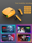 Ações Novo fone de ouvido Bluetooth para jogos