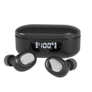 Fones de ouvido sem fio intra-auriculares com microfone integrado para home office